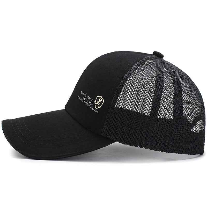 Men Women Korean Style Sun Hat Baseball Cap Red Black Adjustable