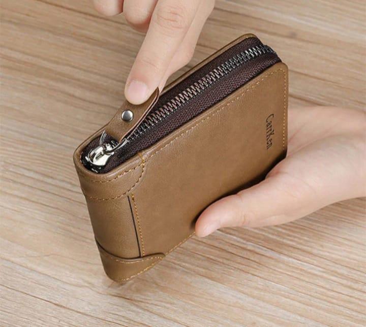 Premium Leather Wallet for Men Light Brown Dark Brown Black