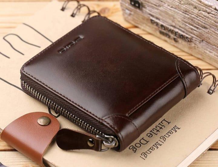 Premium Leather Wallet for Men Light Brown Dark Brown Black