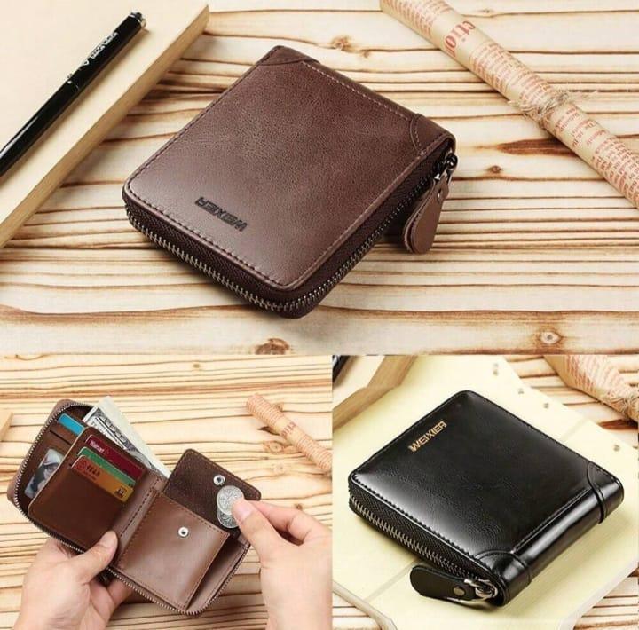 Premium Leather Wallet for Men Light Brown Dark Brown Black