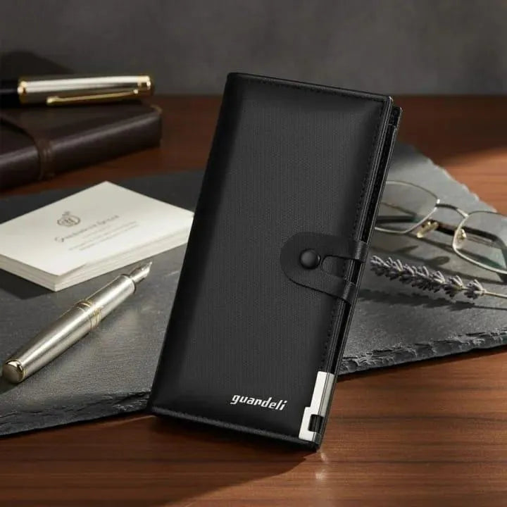Men & Women PU Leather Bi-Fold Wallet Multicolor