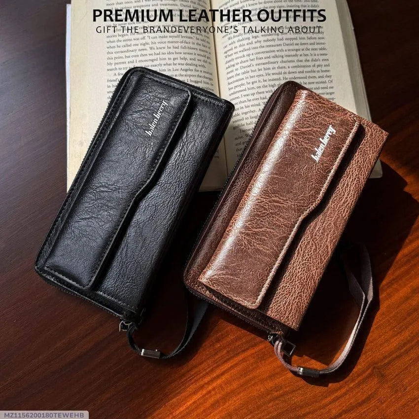 Premium Leather Wallets Black Brown for Men