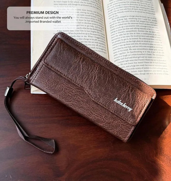 Premium Leather Wallets Black Brown for Men