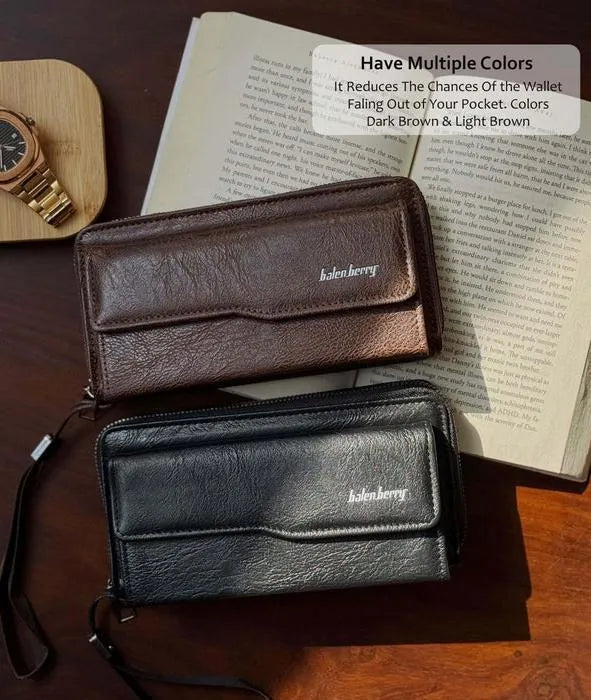 Premium Leather Wallets Black Brown for Men