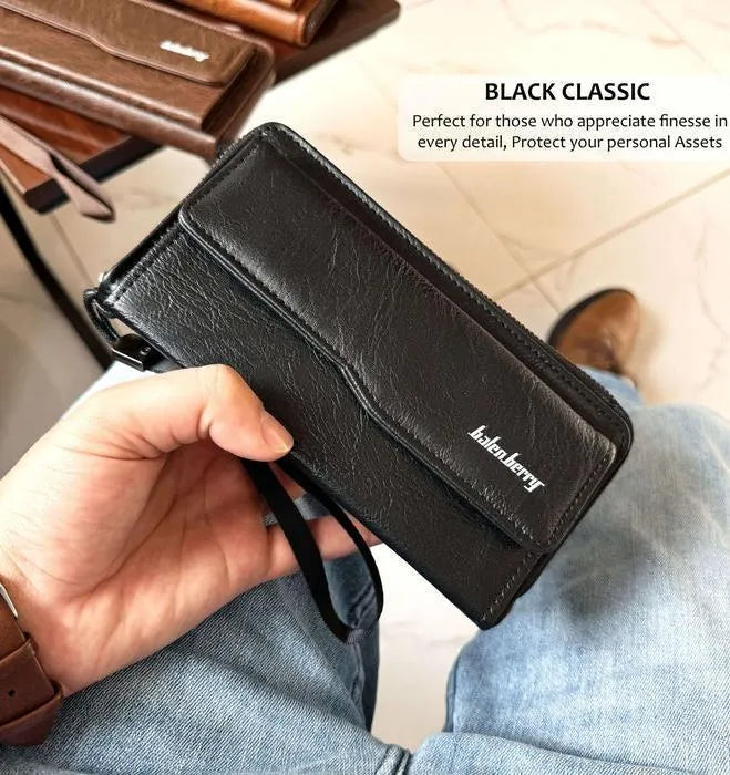 Premium Leather Wallets Black Brown for Men
