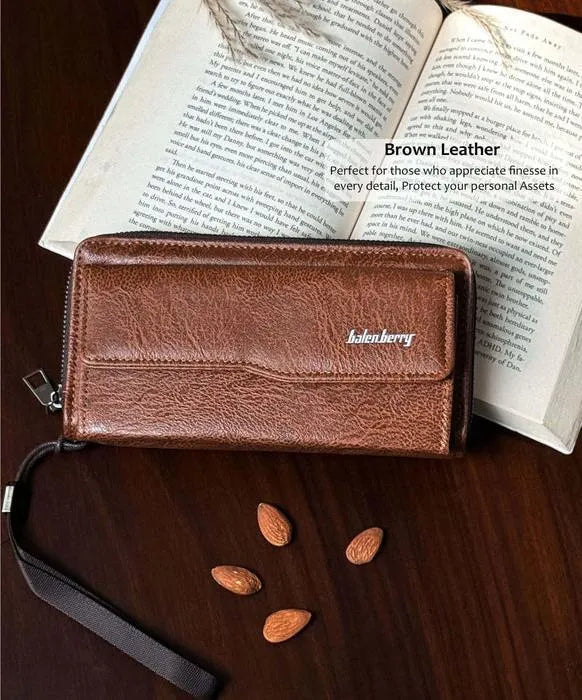 Premium Leather Wallets Black Brown for Men