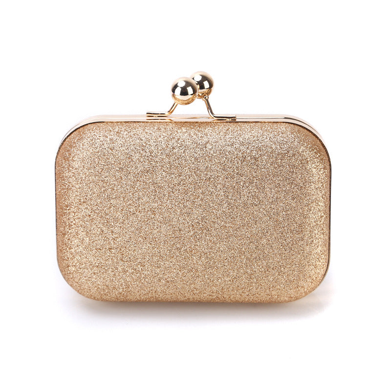 Sparkling Gold Clutch Bag for Pakistani Weddings & Parties
