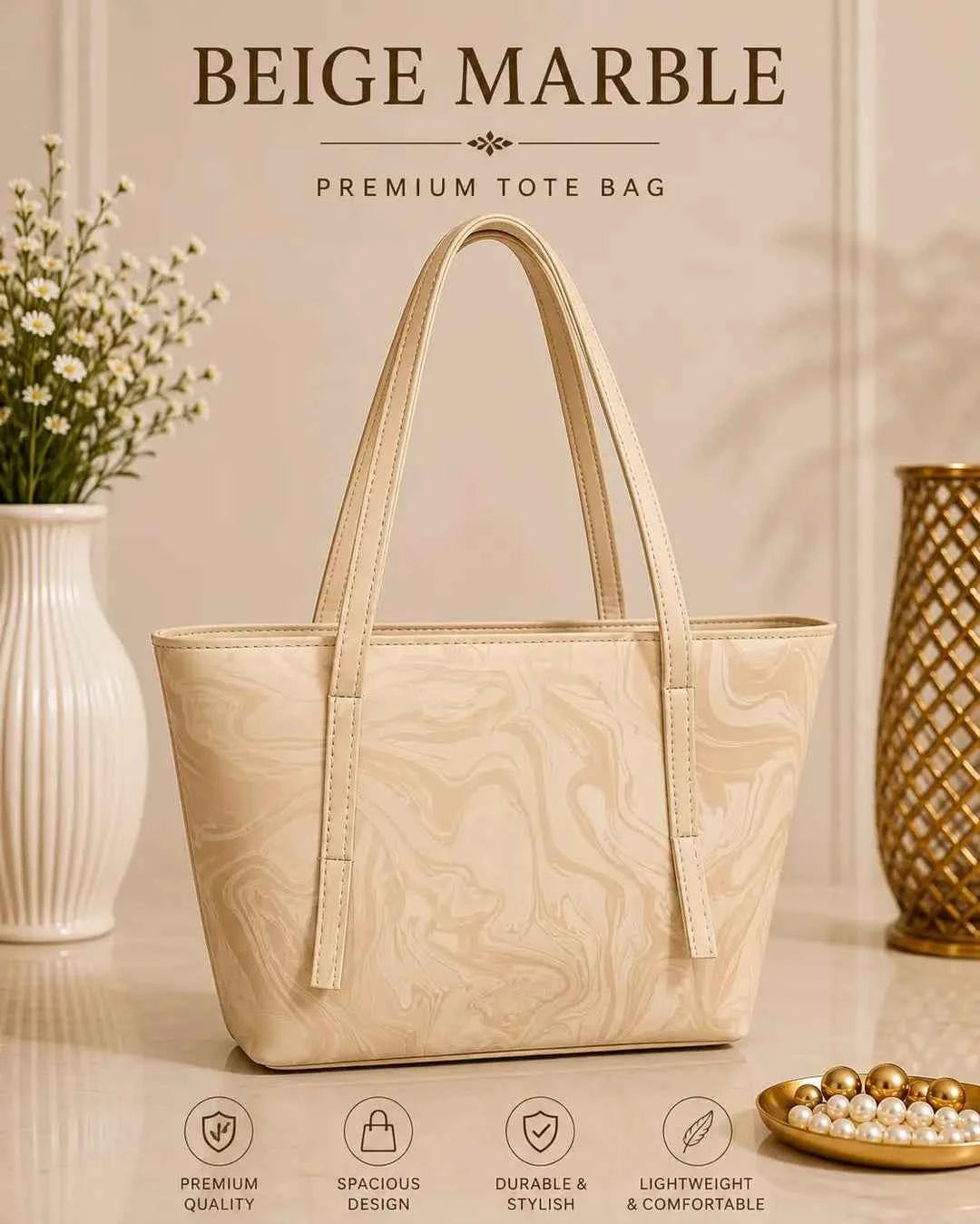 Women's Leather Plain Shoulder Bag