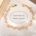 Elegant Stainless Steel Tulip Trending Braclet