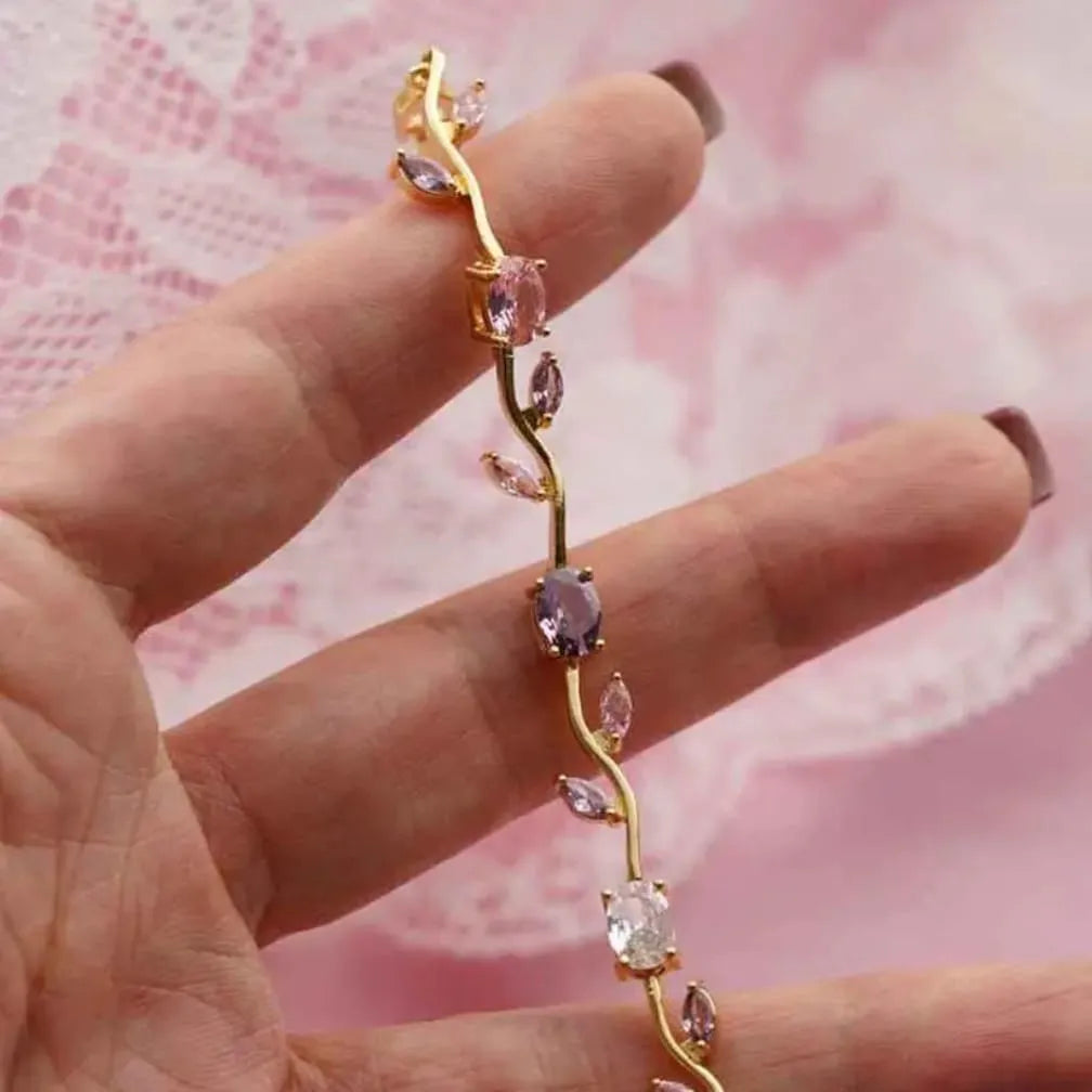 Elegant Stainless Steel Tulip Trending Braclet