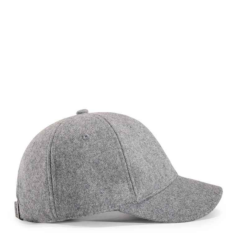 Wool Baseball Cap Black Short Brim Pakistan