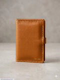 Classic Handcrafted Leather Wallet with ID Window