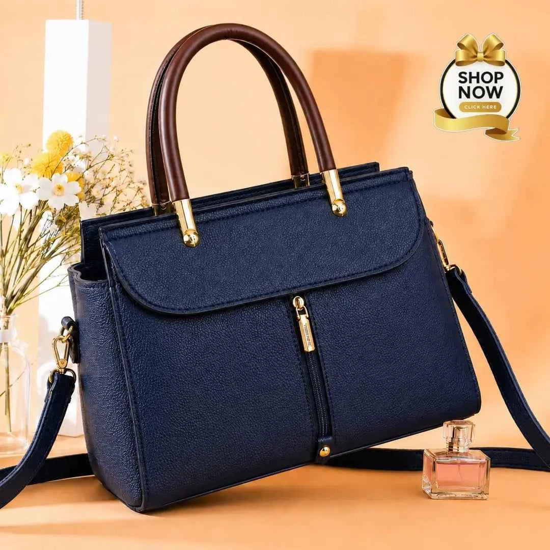 Women's Rexine Textured Hand Bag