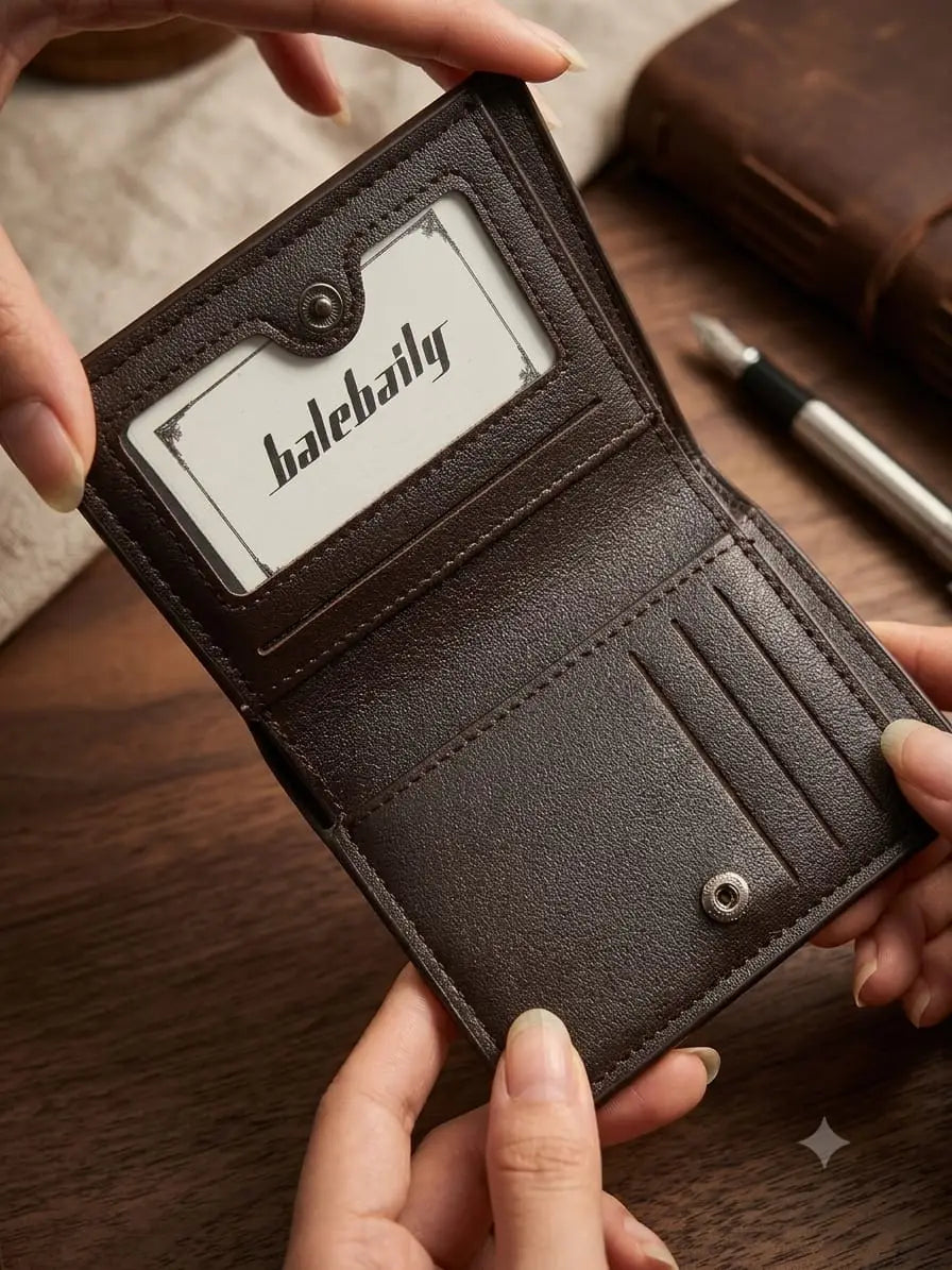 Men's Double Fold Stylish Wallet