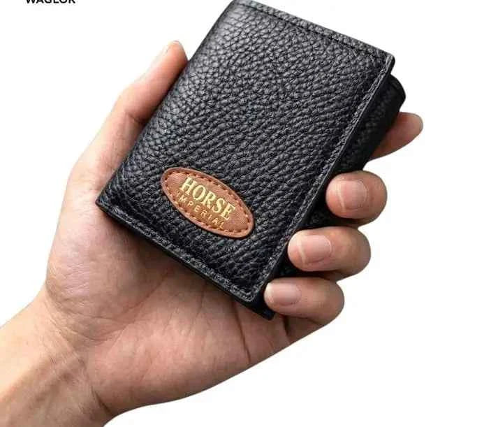 Premium Men's Trifold Horse Wallet