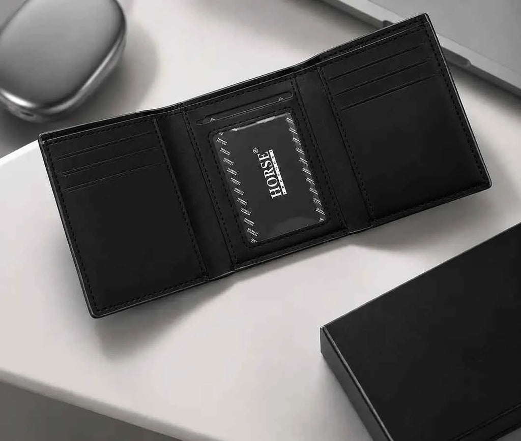 Premium Men's Trifold Horse Wallet