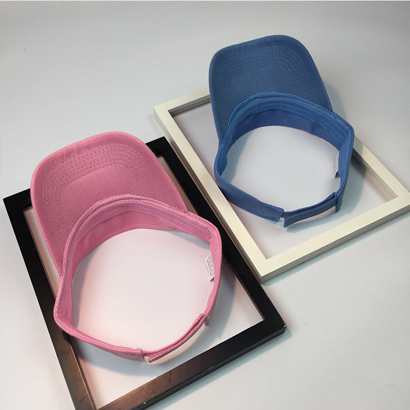 Korean Style Women's Sun Protection Visor Cap