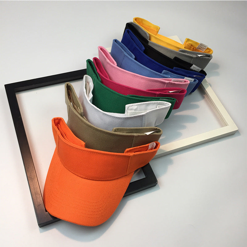 Korean Style Women's Sun Protection Visor Cap