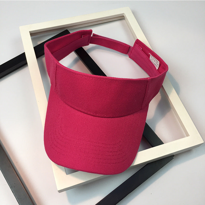 Korean Style Women's Sun Protection Visor Cap