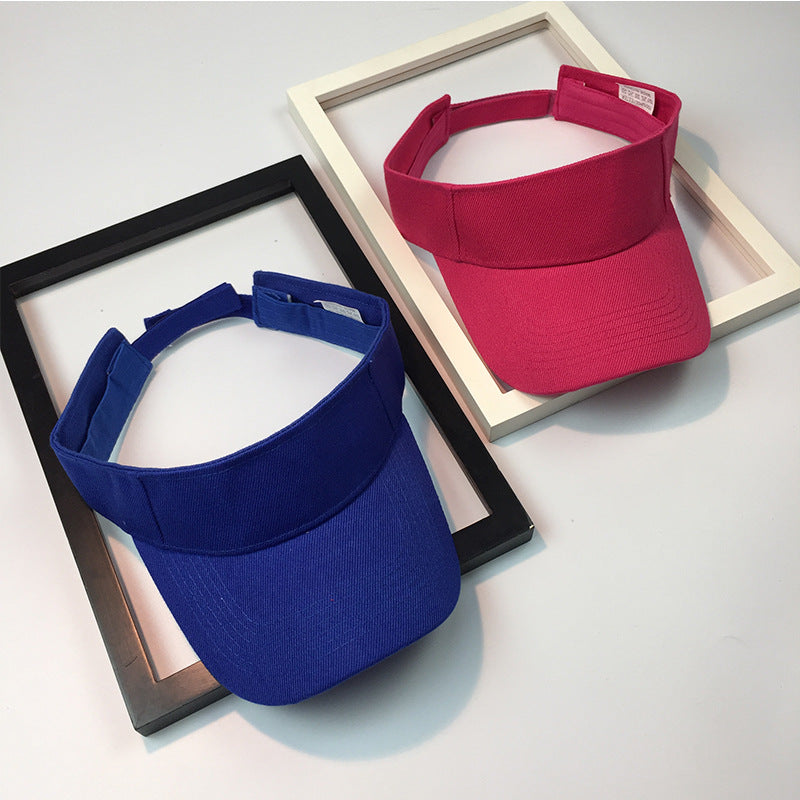 Korean Style Women's Sun Protection Visor Cap