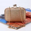 Sparkling Gold Clutch Bag for Pakistani Weddings & Parties