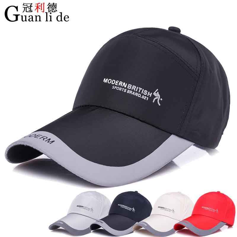 Men Baseball Cap Polyester Lightweight Sun Protection