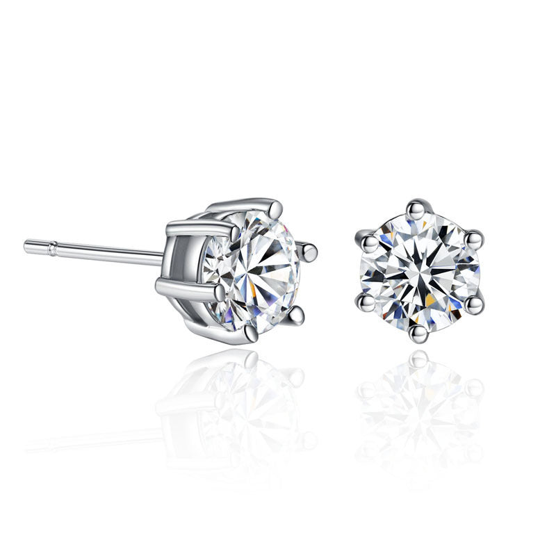 Silver Toned Zircon Ring & Pendant Set for Women
