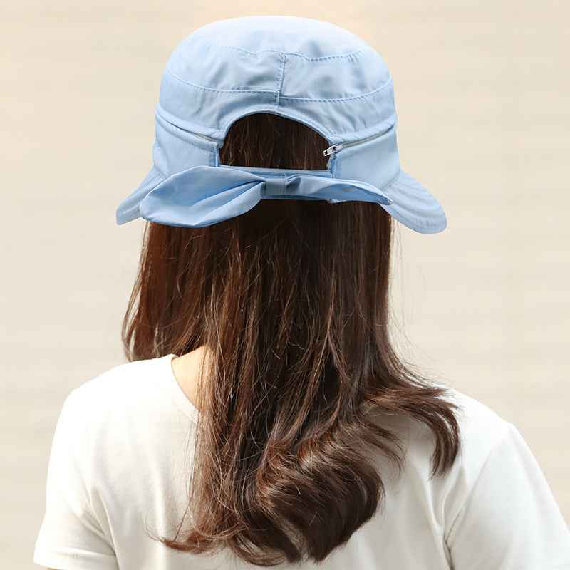 Women Wide Brim Sun Hat Light Korean Style Outdoor