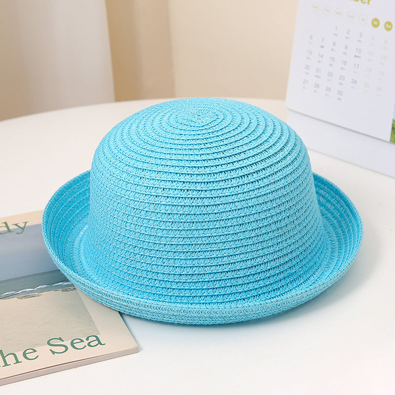 Straw Sun Hats for Kids & Adults, Lightweight & UV Protective, Multi Color
