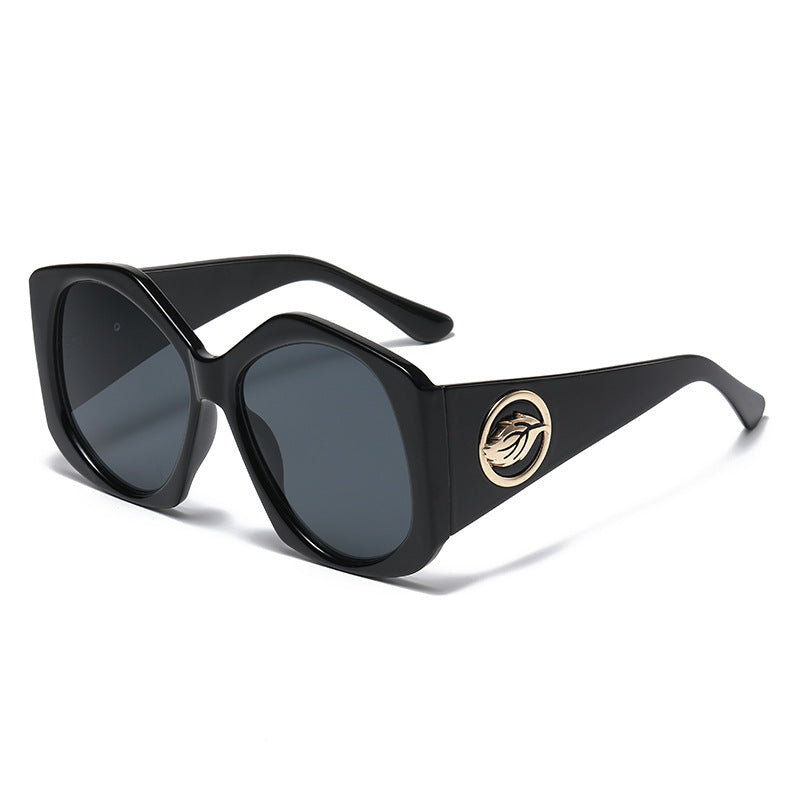 Trendy Green Leopard Print Sunglasses UV Protection Lightweight
