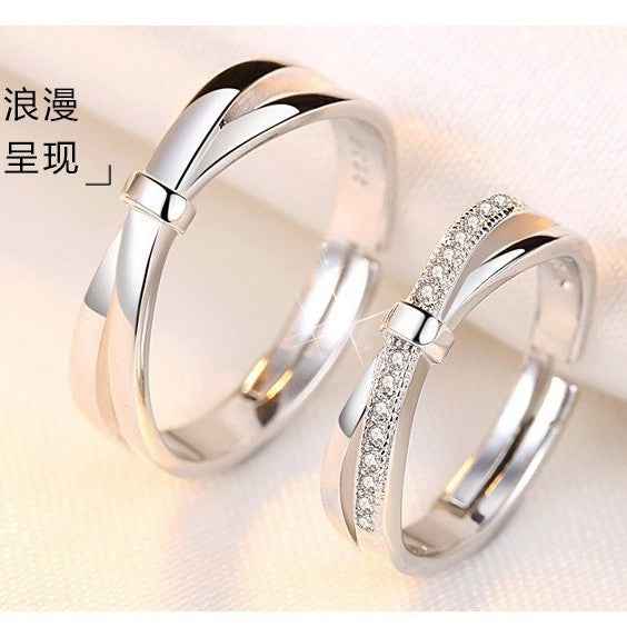 Adjustable Couple Rings Luxury Fashion Jewelry