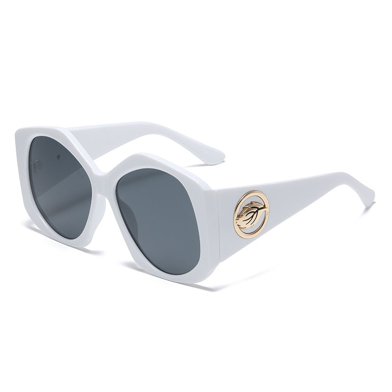 Trendy Green Leopard Print Sunglasses UV Protection Lightweight