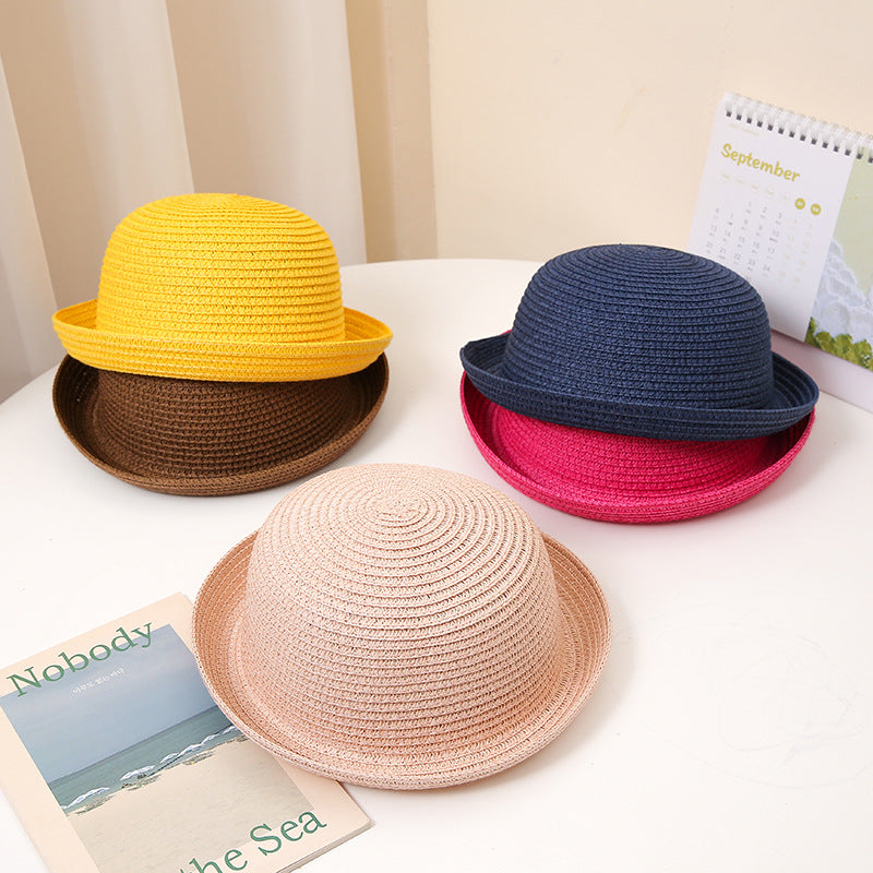 Straw Sun Hats for Kids & Adults, Lightweight & UV Protective, Multi Color