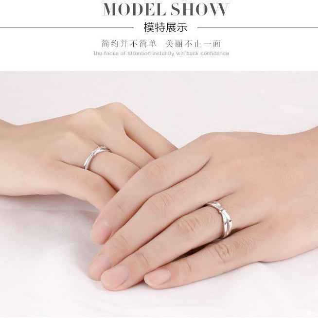 Adjustable Couple Rings Luxury Fashion Jewelry